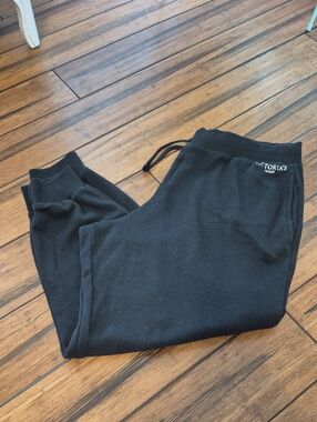VICTORIA'S SECRET Black High-Rise Cozy Sweatpants